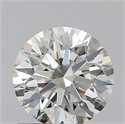 0.70 Carats, Round with Excellent Cut, I Color, VVS2 Clarity and Certified by GIA