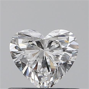 Picture of 0.40 Carats, Heart E Color, VS2 Clarity and Certified by GIA