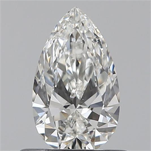 Picture of 0.50 Carats, Pear G Color, VS2 Clarity and Certified by GIA