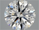 Lab Created Diamond 3.13 Carats, Round with ideal Cut, F Color, vs1 Clarity and Certified by IGI