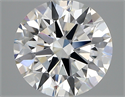 Lab Created Diamond 3.05 Carats, Round with ideal Cut, D Color, vs1 Clarity and Certified by IGI