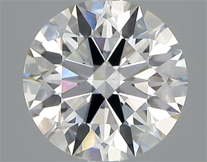 Picture of Lab Created Diamond 3.04 Carats, Round with ideal Cut, E Color, vs1 Clarity and Certified by IGI