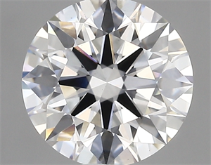 Picture of Lab Created Diamond 2.03 Carats, Round with ideal Cut, D Color, vs1 Clarity and Certified by IGI
