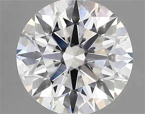 Picture of Lab Created Diamond 2.03 Carats, Round with ideal Cut, D Color, vs1 Clarity and Certified by IGI