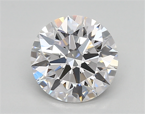 Picture of Lab Created Diamond 1.59 Carats, Round with ideal Cut, D Color, vs1 Clarity and Certified by IGI