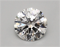 Lab Created Diamond 0.84 Carats, Round with ideal Cut, D Color, vvs2 Clarity and Certified by IGI
