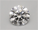 Lab Created Diamond 0.75 Carats, Round with ideal Cut, D Color, vvs2 Clarity and Certified by IGI