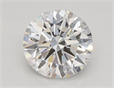 Lab Created Diamond 0.71 Carats, Round with ideal Cut, D Color, vs1 Clarity and Certified by IGI