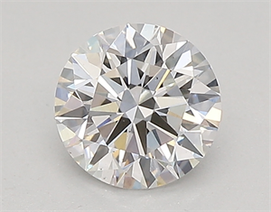 Picture of Lab Created Diamond 0.71 Carats, Round with ideal Cut, D Color, vs1 Clarity and Certified by IGI