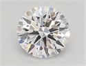Lab Created Diamond 0.70 Carats, Round with ideal Cut, D Color, vvs2 Clarity and Certified by IGI