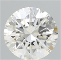 Del inventario de diamantes de laboratorio, 2.50 quilates, Redondo , Color F, claridad VVS2 y certificado IGI