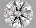 Del inventario de diamantes de laboratorio, 3.43 quilates, Redondo , Color D, claridad vvs2 y certificado IGI