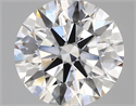 Del inventario de diamantes de laboratorio, 2.77 quilates, Redondo , Color E, claridad vvs2 y certificado IGI
