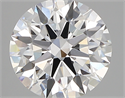 Lab Created Diamond 2.74 Carats, Round with ideal Cut, E Color, vvs2 Clarity and Certified by IGI