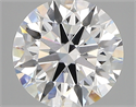 Del inventario de diamantes de laboratorio, 2.66 quilates, Redondo , Color D, claridad vvs1 y certificado IGI