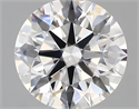 Del inventario de diamantes de laboratorio, 2.20 quilates, Redondo , Color D, claridad vvs2 y certificado IGI