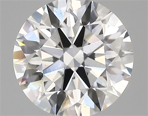 Picture of Lab Created Diamond 2.08 Carats, Round with ideal Cut, D Color, vs1 Clarity and Certified by IGI