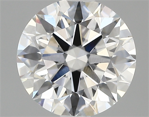 Picture of Lab Created Diamond 1.66 Carats, Round with ideal Cut, D Color, vs1 Clarity and Certified by IGI
