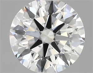Picture of Lab Created Diamond 1.39 Carats, Round with ideal Cut, D Color, vs1 Clarity and Certified by IGI