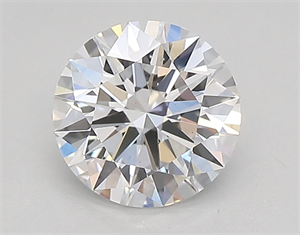 Picture of Lab Created Diamond 0.96 Carats, Round with ideal Cut, D Color, vs1 Clarity and Certified by IGI