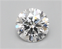 Lab Created Diamond 0.82 Carats, Round with ideal Cut, D Color, vvs2 Clarity and Certified by IGI