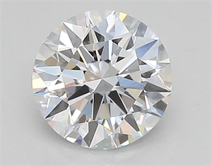 Picture of Lab Created Diamond 0.75 Carats, Round with ideal Cut, D Color, vs1 Clarity and Certified by IGI