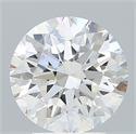 Del inventario de diamantes de laboratorio, 3.31 quilates, Redondo , Color E, claridad VVS2 y certificado IGI