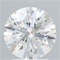 Del inventario de diamantes de laboratorio, 2.46 quilates, Redondo , Color D, claridad VVS2 y certificado IGI