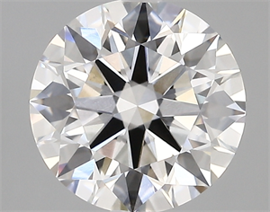 Picture of Lab Created Diamond 2.75 Carats, Round with ideal Cut, E Color, vvs1 Clarity and Certified by IGI