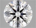 Lab Created Diamond 3.05 Carats, Round with ideal Cut, D Color, vs1 Clarity and Certified by IGI