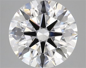 Picture of Lab Created Diamond 3.05 Carats, Round with ideal Cut, D Color, vs1 Clarity and Certified by IGI