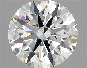 Picture of Lab Created Diamond 2.96 Carats, Round with ideal Cut, E Color, vvs2 Clarity and Certified by IGI