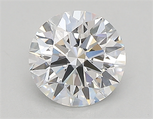 Picture of Lab Created Diamond 0.92 Carats, Round with ideal Cut, D Color, vvs2 Clarity and Certified by IGI