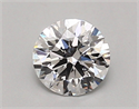 Lab Created Diamond 0.86 Carats, Round with ideal Cut, D Color, vvs2 Clarity and Certified by IGI