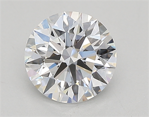 Picture of Lab Created Diamond 0.84 Carats, Round with ideal Cut, D Color, vvs2 Clarity and Certified by IGI