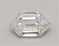 Picture of Lab Created Diamond 0.69 Carats, LONG HEXAGON with  Cut, E Color, vvs1 Clarity and Certified by IGI