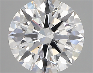 Picture of Lab Created Diamond 2.83 Carats, Round with ideal Cut, E Color, vvs1 Clarity and Certified by IGI