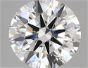 Lab Created Diamond 2.74 Carats, Round with ideal Cut, E Color, vs1 Clarity and Certified by IGI