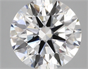 Lab Created Diamond 2.74 Carats, Round with ideal Cut, D Color, vvs1 Clarity and Certified by IGI