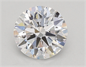 Lab Created Diamond 0.87 Carats, Round with ideal Cut, D Color, vvs2 Clarity and Certified by IGI