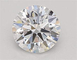 Picture of Lab Created Diamond 0.87 Carats, Round with ideal Cut, D Color, vvs2 Clarity and Certified by IGI