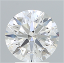 Del inventario de diamantes de laboratorio, 3.10 quilates, Redondo , Color E, claridad VVS2 y certificado IGI
