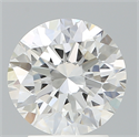 Del inventario de diamantes de laboratorio, 2.58 quilates, Redondo , Color F, claridad VVS2 y certificado IGI
