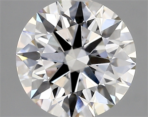Picture of Lab Created Diamond 2.47 Carats, Round with ideal Cut, F Color, vvs2 Clarity and Certified by IGI