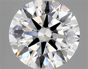 Picture of Lab Created Diamond 2.16 Carats, Round with ideal Cut, D Color, vvs1 Clarity and Certified by IGI