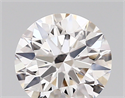 Lab Created Diamond 1.18 Carats, Round with ideal Cut, D Color, vvs2 Clarity and Certified by IGI