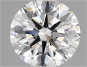 Del inventario de diamantes de laboratorio, 1.05 quilates, Redondo , Color E, claridad vvs2 y certificado IGI