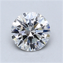 Lab Created Diamond 1.01 Carats, Round with Excellent Cut, E Color, VS2 Clarity and Certified by GIA