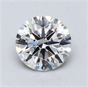 Lab Created Diamond 1.08 Carats, Round with Excellent Cut, E Color, VS2 Clarity and Certified by GIA