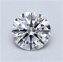 Del inventario de diamantes de laboratorio, 1.01 quilates, Redondo , Color E, claridad VS1 y certificado GIA
